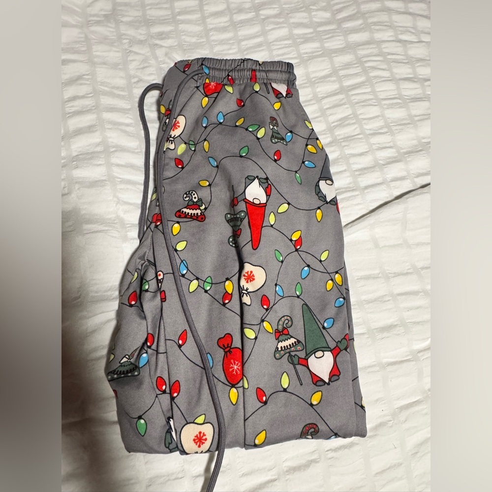 Gnome Christmas pajama pants